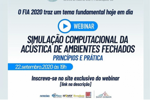 Webinar Simulação Computacional da Acústica de Ambientes Fechados