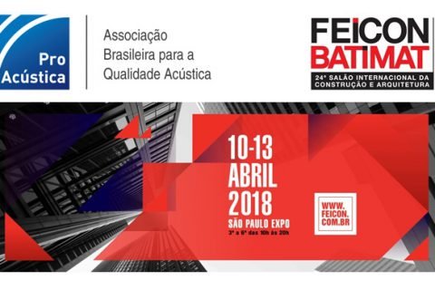 Ilha ProAcústica na Feicon mostra inovações tecnológicas