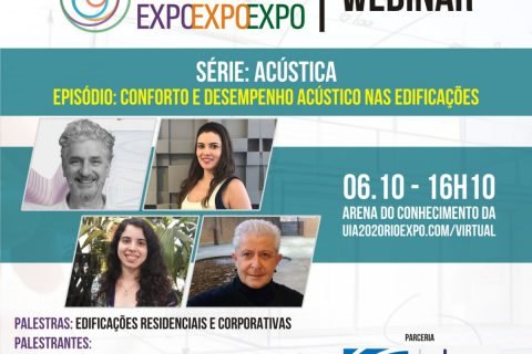 Webinar Conforto e Desempenho Acústico nas Edificações Residenciais e Corporativas