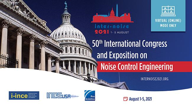 Edição histórica de 50 anos do Inter-Noise em Washington de 01 a 05/08/21