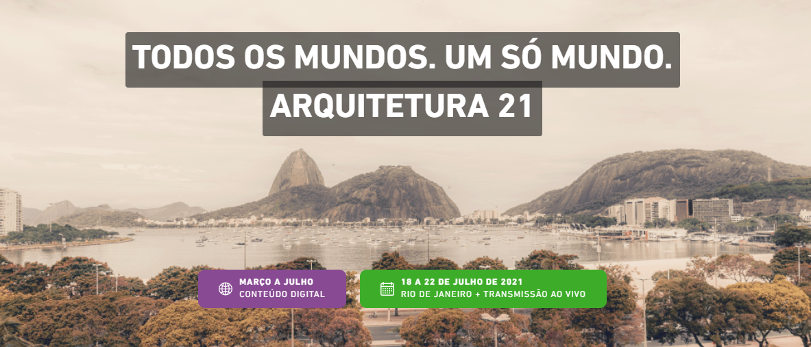 27º Congresso Mundial de Arquitetos UIA 2021 RIO