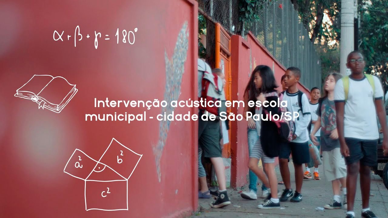 Intervenção Acústica em Escola Municipal na cidade de São Paulo | Ação Solidária Amorim Lima