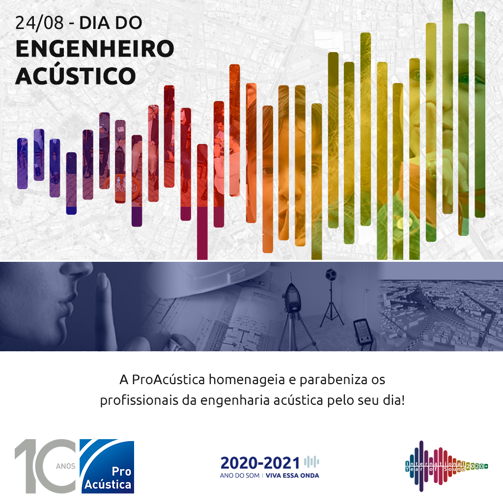 Dia do Engenheiro Acústico: 24 de agosto