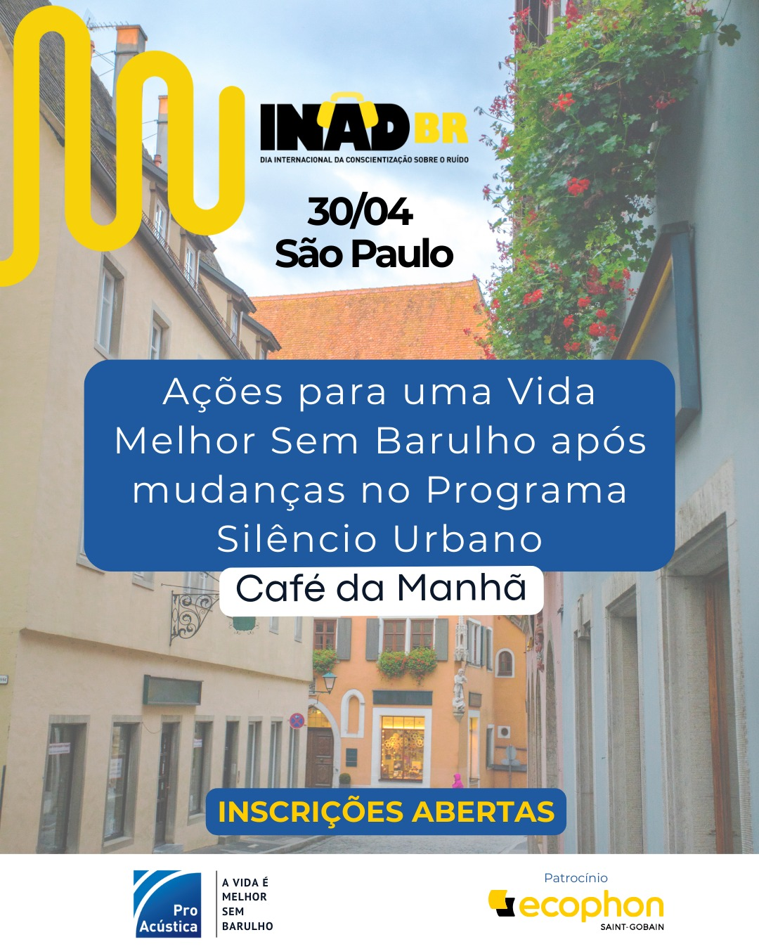 INAD 2025: Ações para uma “Vida melhor sem Barulho” após mudanças no Programa Silêncio Urbano