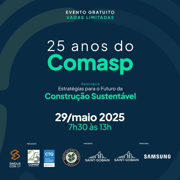 Seminário Estratégias para o Futuro da Construção Sustentável – SindusconSP